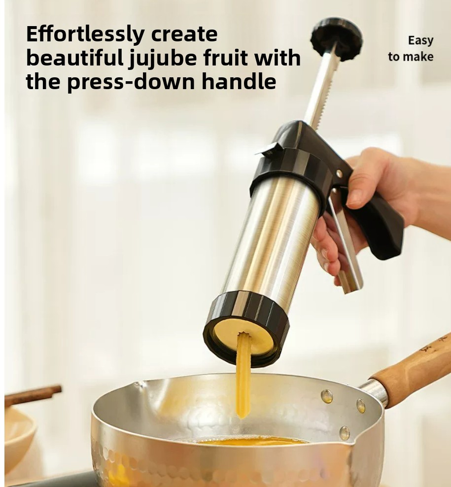Churros Maker Gun - Pistola per Churros in Acciaio Inox,