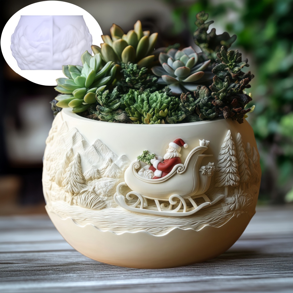 Slitta di cedro Babbo Natale R - Potsticker Mold recensione e prezzo