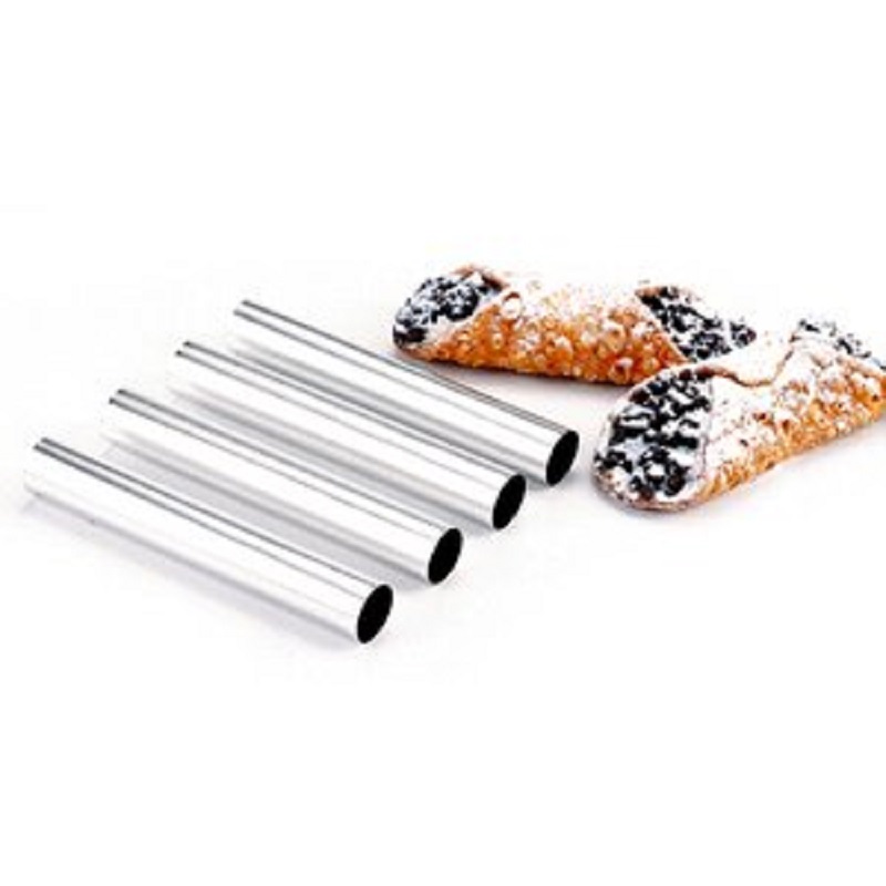 Alluminum Cannoli Forms, 4 tub - Danish Pancake Pan recensione e prezzo
